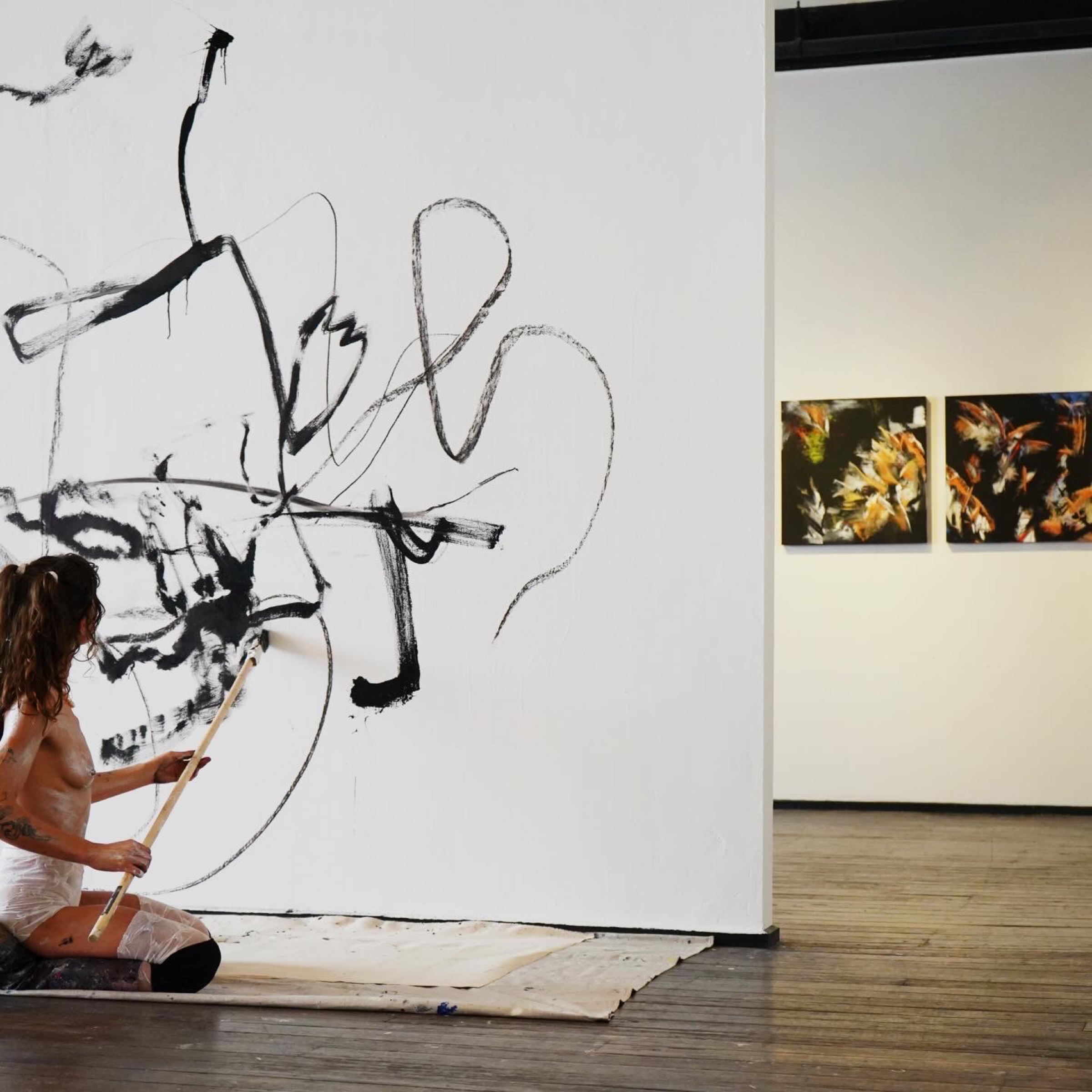 Maya Irving in performance