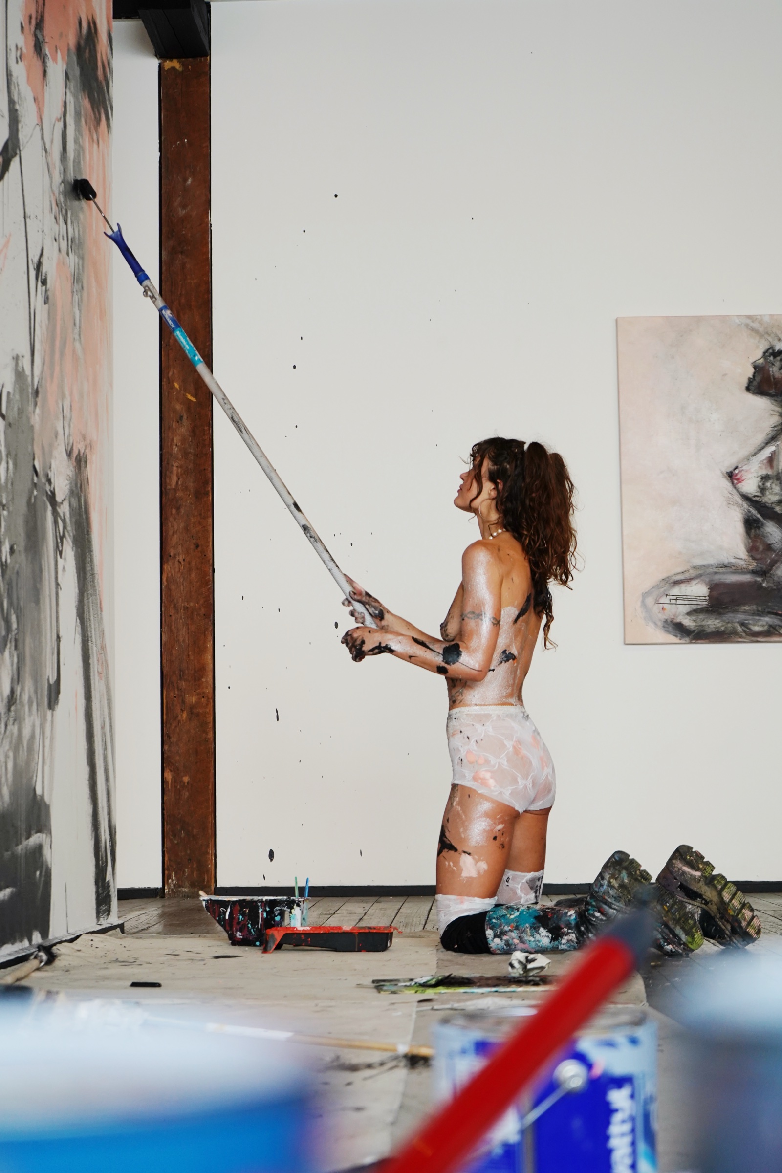 Maya Irving in performance