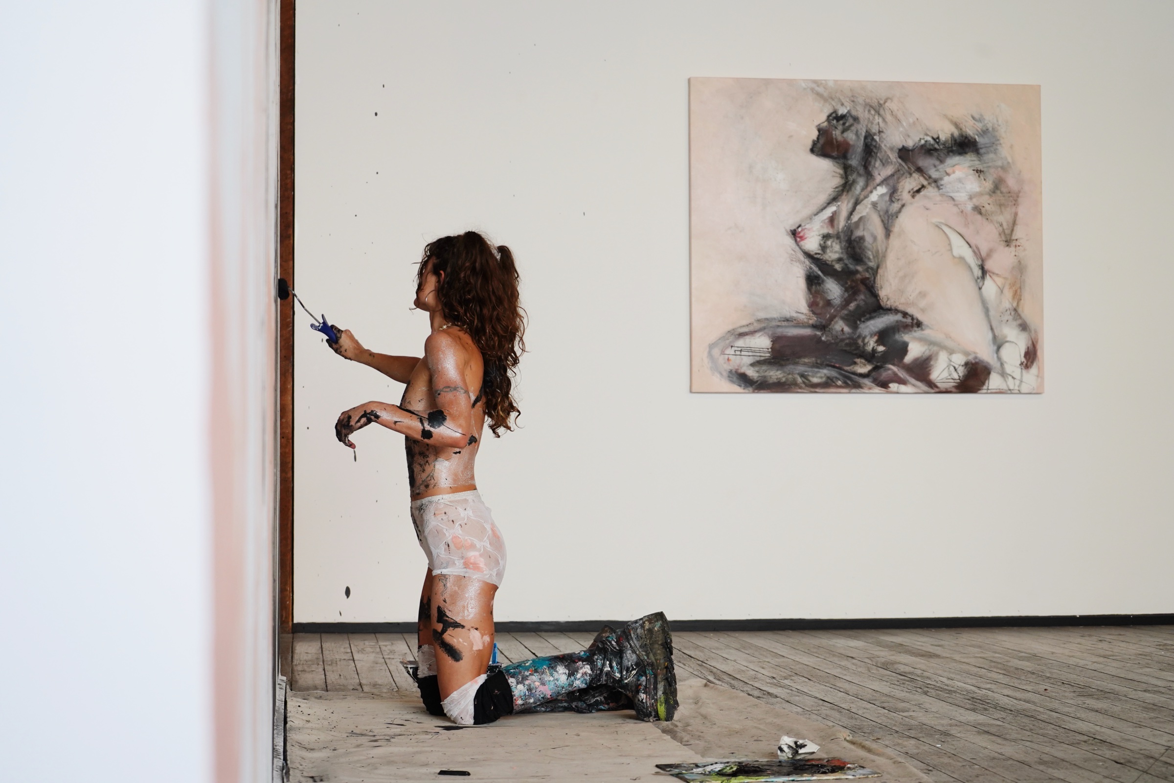 Maya Irving in performance